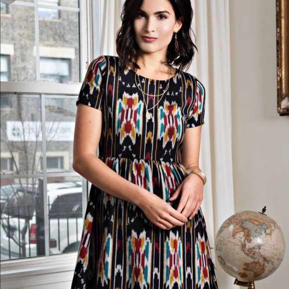 Mata Traders Dresses & Skirts - Mata Traders Serenade dress in multicolor ikat XL